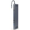 Hub GEMBIRD A-CM-COMBO9-01 USB Typu C, Pasywny Typ Pasywny