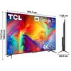 Telewizor TCL 85P735 85" LED 4K Google TV Dolby Atmos Dolby Vision HDMI 2.1 Smart TV Tak