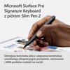 Klawiatura MICROSOFT Surface Pro Keyboard Czarny+ Pióro Surface Slim Pen 2 Kolor Czarny