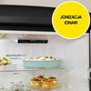 Lodówka GORENJE ONRK619DBK Retro 194cm Czarna AdaptTech, IonAir z MultiFlow Kolor producenta Czarny