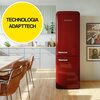 Lodówka GORENJE ONRK619DR No Frost 194cm Bordowa AdaptTech, IonAir z MultiFlow Roczne zużycie prądu 192 kWh = 220.8 zł
