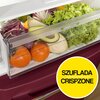 Lodówka GORENJE ONRK619DR No Frost 194cm Bordowa AdaptTech, IonAir z MultiFlow Położenie zamrażarki Na dole