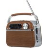 Radio LTC Nida Analogowe Przenośne Brązowy