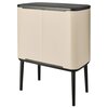 Kosz na śmieci BRABANTIA Bo Touch Bin 201585 34L Beżowy Typ Uchylny