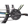 Rower górski MTB MASCIAGHI Hogan M18 27.5 cala męski Czarno-zielony Przeznaczony Dla mężczyzny