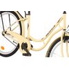 Rower miejski DAWSTAR Moly 1B D17 26 cali damski Cappuccino Koszyk Nie