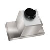 Okap AFRELLI AW-5 Piano Classic 60 Inox/białe szklo 428m3/h 65dB klasa D Głębokość [cm] 27.4