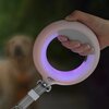 Smycz DOGGY VILLAGE Luminous Leash MT7127 M/L (200 x 2 cm) Różowy Przeznaczenie Dla psa