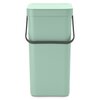 Kosz na śmieci BRABANTIA 211867 Sort & Go 16L Jasnozielony
