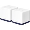 Router MERCUSYS Halo H50G 2.4 / 5 GHz (DualBand), Wi-Fi Mesh (2 szt.) Obsługiwane standardy Wi-Fi 5 (802.11 a/b/g/n/ac)