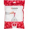 Worki na śmieci BRABANTIA 20L (40 sztuk) Biały