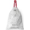 Worki na śmieci BRABANTIA 20L (40 sztuk) Biały Liczba sztuk w opakowaniu 40