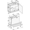 Okap MIELE SlimLine DAS 4620 Stalowy 400m3/h 56dB klasa A+++ Szerokość [cm] 59.6