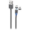Kabel USB - Micro USB/USB-C ARKS 1 m Czarny