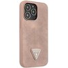 Etui GUESS Saffiano Triangle Logo do Apple iPhone 13 Pro Różowy Model telefonu iPhone 13 Pro