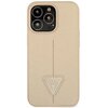 Etui GUESS Saffiano Triangle Logo do Apple iPhone 13 Pro Beżowy Model telefonu iPhone 13 Pro