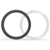 Blaszki TECH-PROTECT Magmat Magsafe Universal Magnetic Ring Czarny i Srebrny