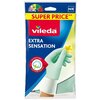 Rękawiczki gumowe VILEDA Extra Sensation 177492 (rozmiar M)