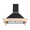 Okap AFRELLI AW-3 Gusto 90 Czarny Mat 428m3/h 65dB klasa D Rodzaj okapu Retro