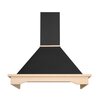 Okap AFRELLI AW-3 Gusto 90 Czarny Mat 428m3/h 65dB klasa D