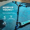 Hulajnoga elektryczna SPOKEY Mobius Young+ 10km 200W 5.5" 5" Czarno-niebieski Moc silnika [W] 200