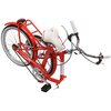 Rower miejski z koszykiem MBM Angela 1S 20 cali Czerwony Przerzutka przednia marka Brak