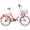 Rower miejski z koszykiem MBM Angela 1S 20 cali Pomarańczowy Liczba biegów 1