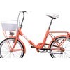 Rower miejski z koszykiem MBM Angela 1S 20 cali Pomarańczowy Przerzutka przednia marka Brak