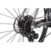 Rower elektryczny BOTTECCHIA BE85 Merak M22 28 cali Szary Maksymalny zasięg do 120 km