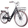Rower elektryczny MBM La Rue D18 28 cali Czarny Rama Hydroformowana,Aluminiowa, 18"