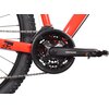 Rower górski MTB LOMBARDO Sestriere 350 U15 29 cali Czerwono-czarny Kolekcja 2022