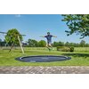 Trampolina SALTA Royal Baseground Sport 5066A 396 cm Czarny Materiał wykonania Polipropylen