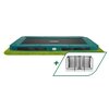 Trampolina SALTA Premium Ground 366 x 244 cm Zielony Całkowita średnica trampoliny [cm] 366 x 244