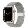 Pasek CRONG Wave Band do Apple Watch (42/44/45/49mm) Jasnoszary Materiał Poliester