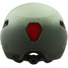 Kask rowerowy LAZER Urbanize Zielony Miejski z lampką (rozmiar M) Technologie 6 otworów wentylacyjnych