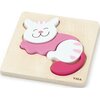 Puzzle VIGA Pierwsze puzzle maluszka Kot 59930 (4 elementy) Rodzaj Drewniane