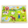 Puzzle VIGA Poznajemy świat Farma 50197 (24 elementów) Tematyka Zwierzęta