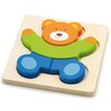 Puzzle VIGA Pierwsze puzzle maluszka: Miś 50169 (4 elementy) Seria Pierwsze puzzle maluszka