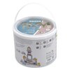 Klocki drewniane VIGA PolarB W wiaderku 44010 Materiał Drewno