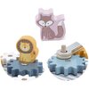 Zabawka edukacyjna VIGA PolarB Koła zębate ze zwierzątkami 44006 Płeć Dziewczynka