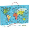 Tablica edukacyjna VIGA Learn from Fun z magnetyczną mapą świata 44508