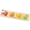 Puzzle VIGA Pierwsze puzzle z uchwytami: Owoce 44531 (4 elementy) Tematyka Żywność