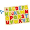 Puzzle VIGA Na podkładce: Alfabet 58543 (26 elementów) Rodzaj Drewniane