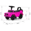 Jeździk MILLY MALLY Mercedes G350d S Różowy Przedział wiekowy 1 - 3