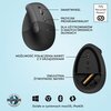 Mysz LOGITECH Lift Grafitowy Dla graczy Nie