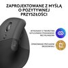 Mysz LOGITECH Lift Left Grafitowy Interfejs Bluetooth