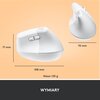 Mysz LOGITECH Lift Biały Typ myszy Optyczna