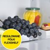 Lodówka AMICA FK3495.3FRAA Retro No frost 186.5cm Czerwony Kolor / wykończenie boków Czerwony