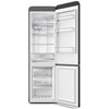 Lodówka AMICA FK3495.3FBAA Retro No frost 186.5cm Czarna Roczne zużycie prądu 219 kWh = 251.85 zł