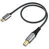 Kabel USB Typ B - USB-C FIIO LD-TC1 0.5 m Czarny Typ USB - USB-C